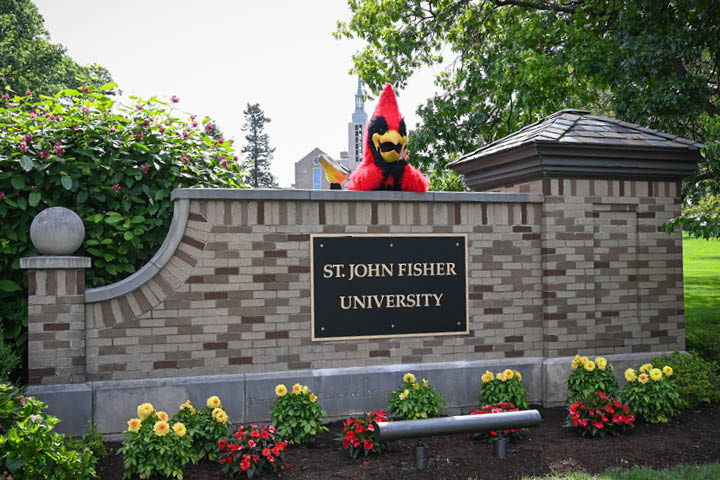 Cardinal welcomes you to St. John Fisher University