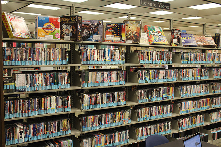 Just for fun, videos and games at the Lavery Library