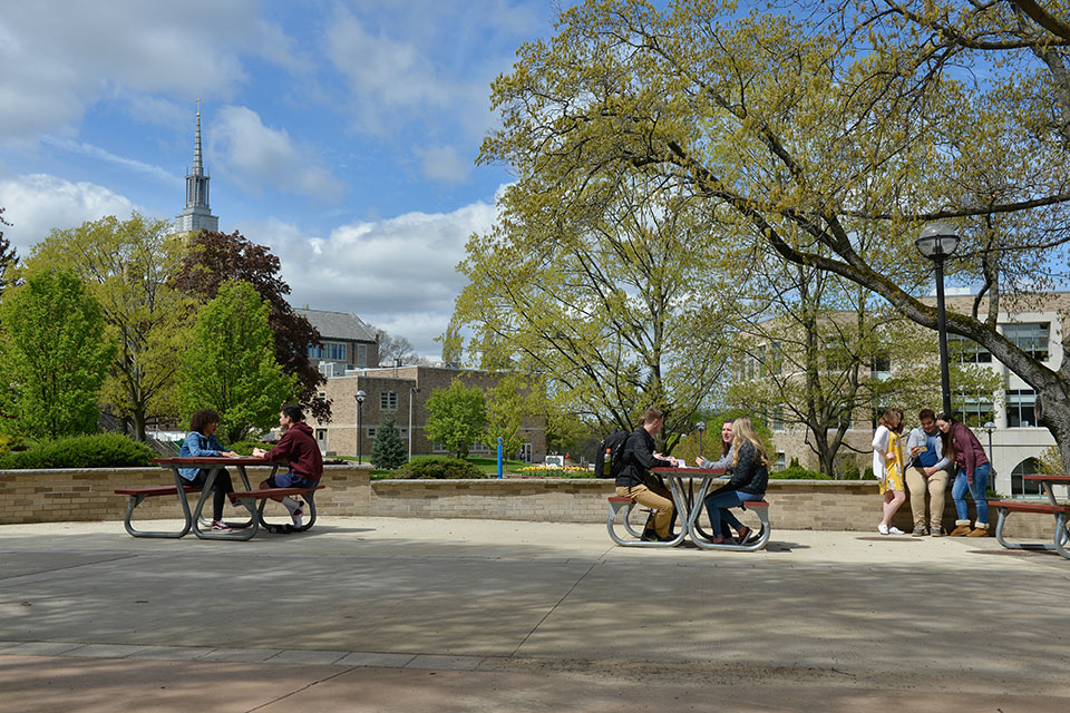 LeChase Commons on St. John Fisher University's campus