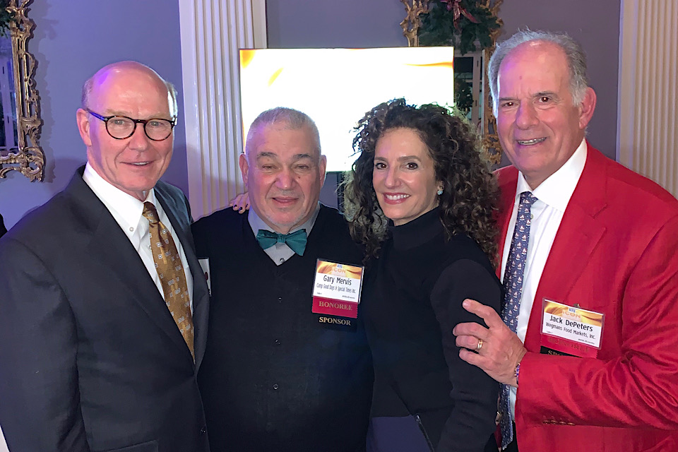 President Rooney, Gary Mervis, Sharon Napier, and Jack DePeters.