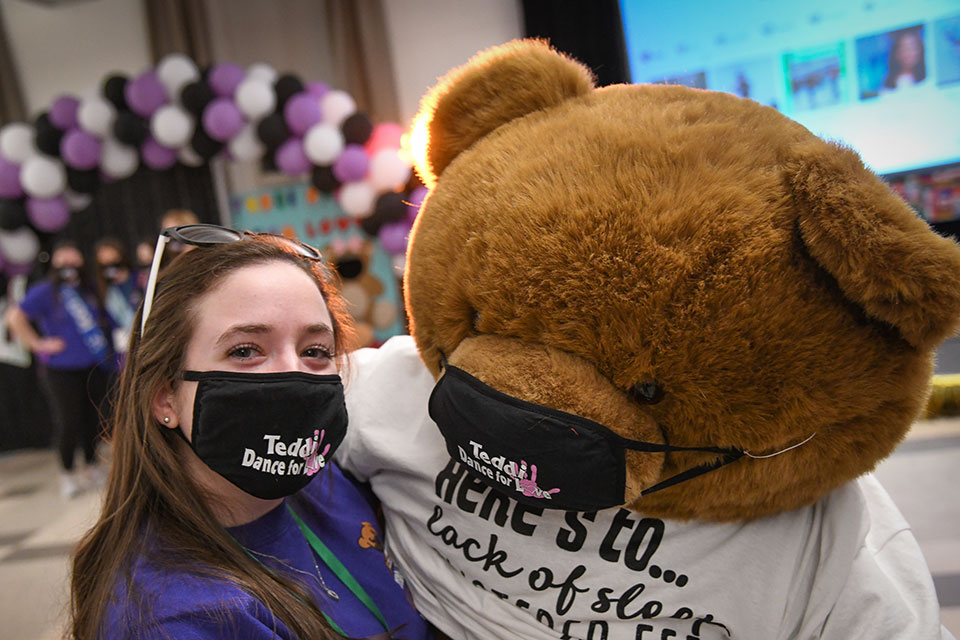 A student at the 2020 Teddi Dance for Love.