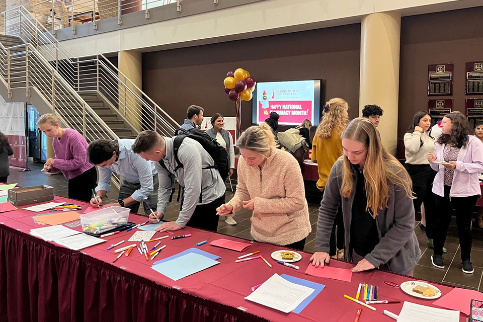  Students celebrated National Pharmacy Month. 