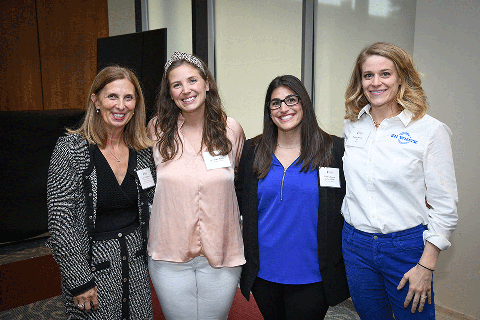 Carol Wittmeyer with members of the Women in Family Business Committee.