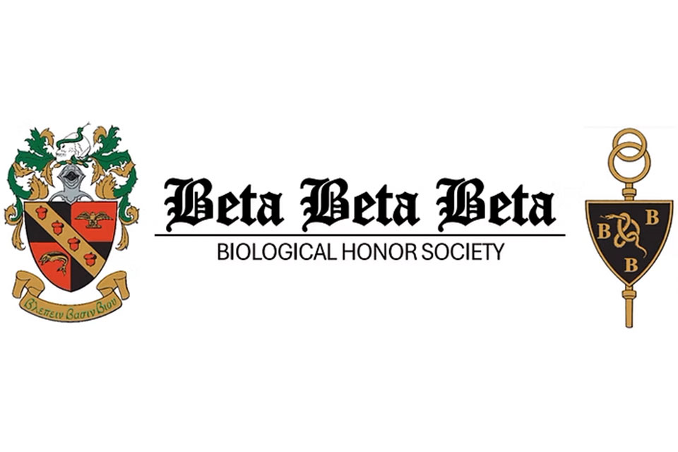 Logo: Beta Beta Beta Biological Honor Society