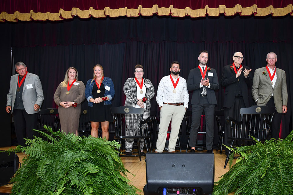 The 2024 Athletics Hall of Fame inductees.