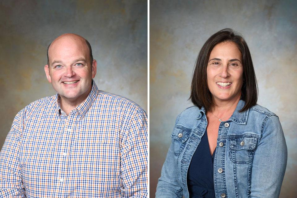 Jonathan Schott and Sara Mancini-Goebert