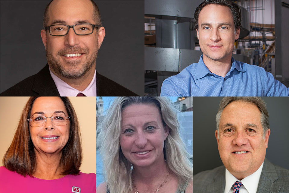 Ken Glazer, Lou DeMent, Ilean Flaum, Marcye Bears, and John McClurg