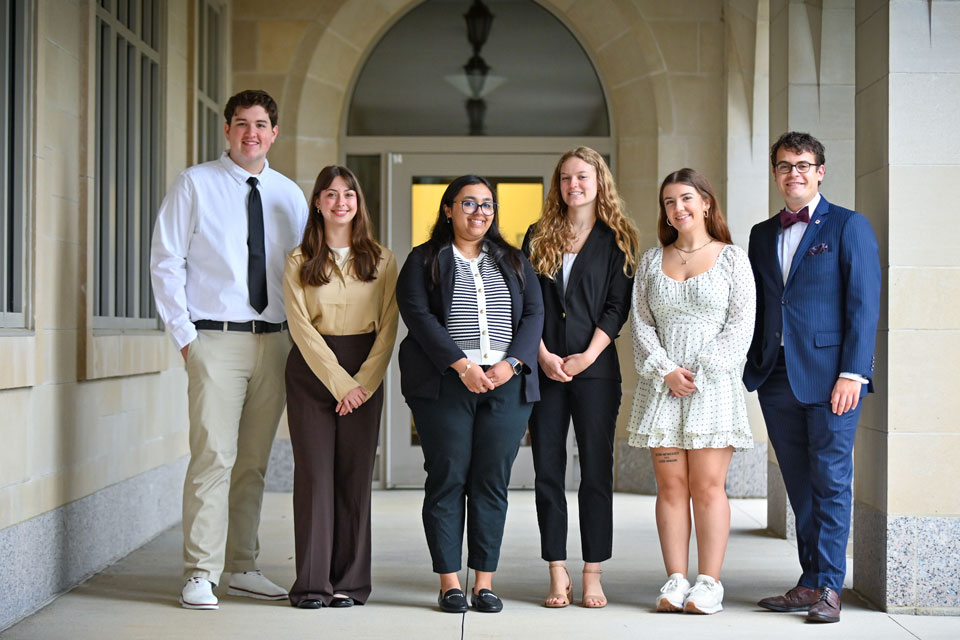 Members of the SGA Executive Board.