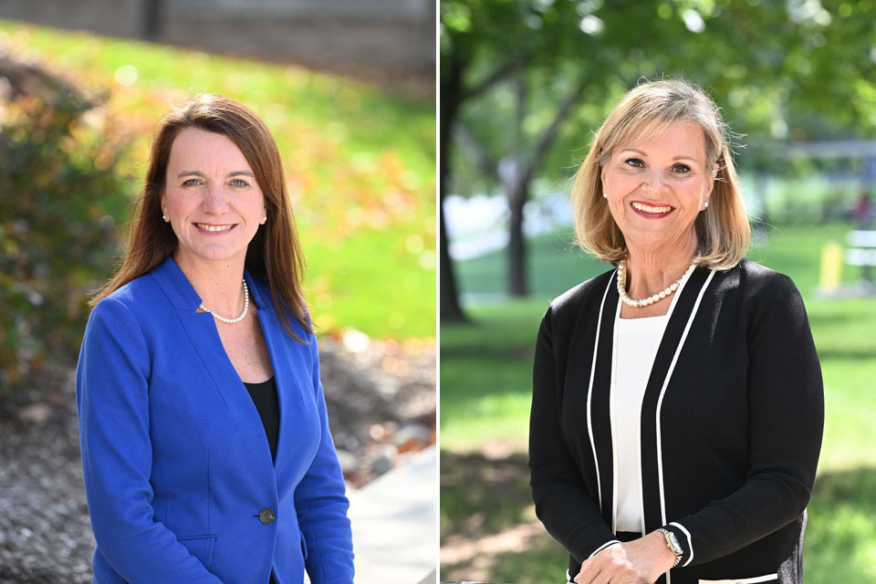 Christine Birnie and Tricia Gatlin