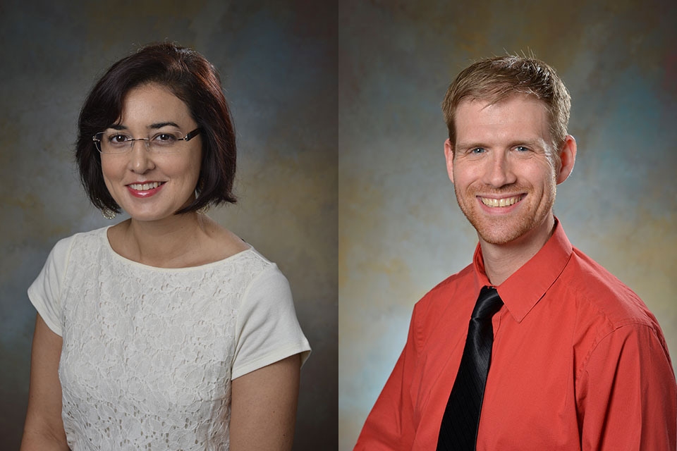 Dr. Marta Rodríguez-Galán and Dr. Jonathan Millen