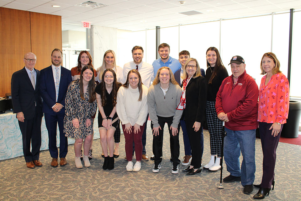 Teddi committee members with the Rooneys and Mervises.