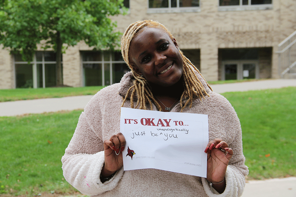 Students raise awareness for mental health during Fresh Check Day.