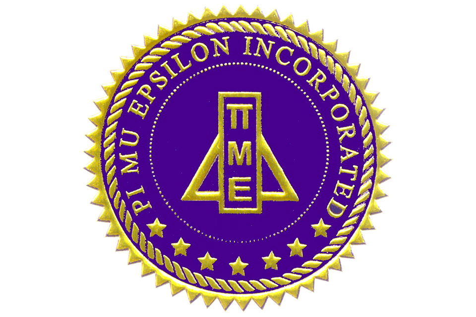 Seal: Pi Mu Epsilon