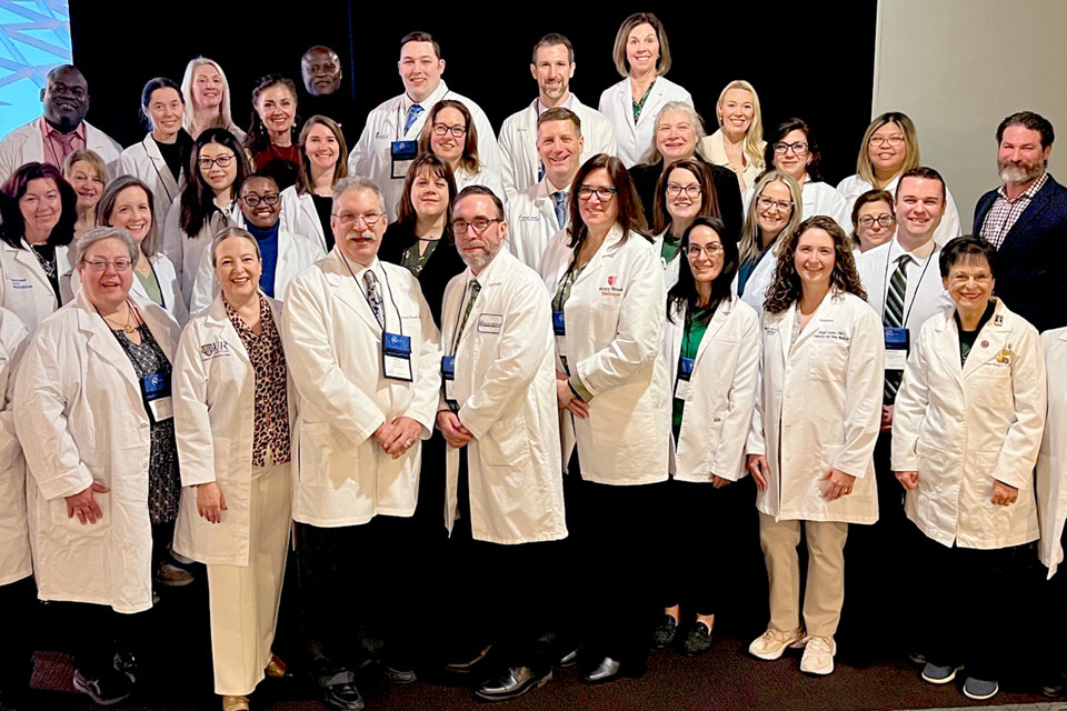 Dr. Desiree’ M. Branson and Dr. Henry Moscicki with colleagues at NPA Advocacy Day 2025.