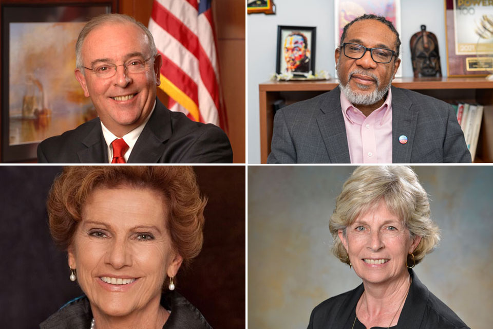 Donald Bain, Jerome Underwood, Lucy Malmberg, Marilyn Dollinger.