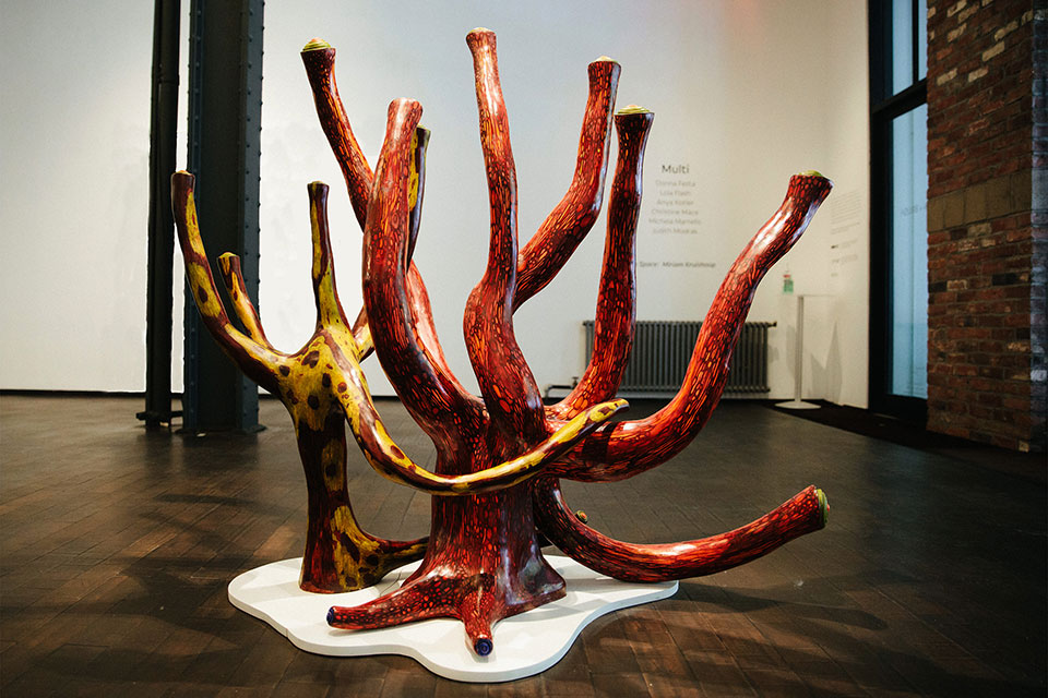 A sculpture by Judith Modrak