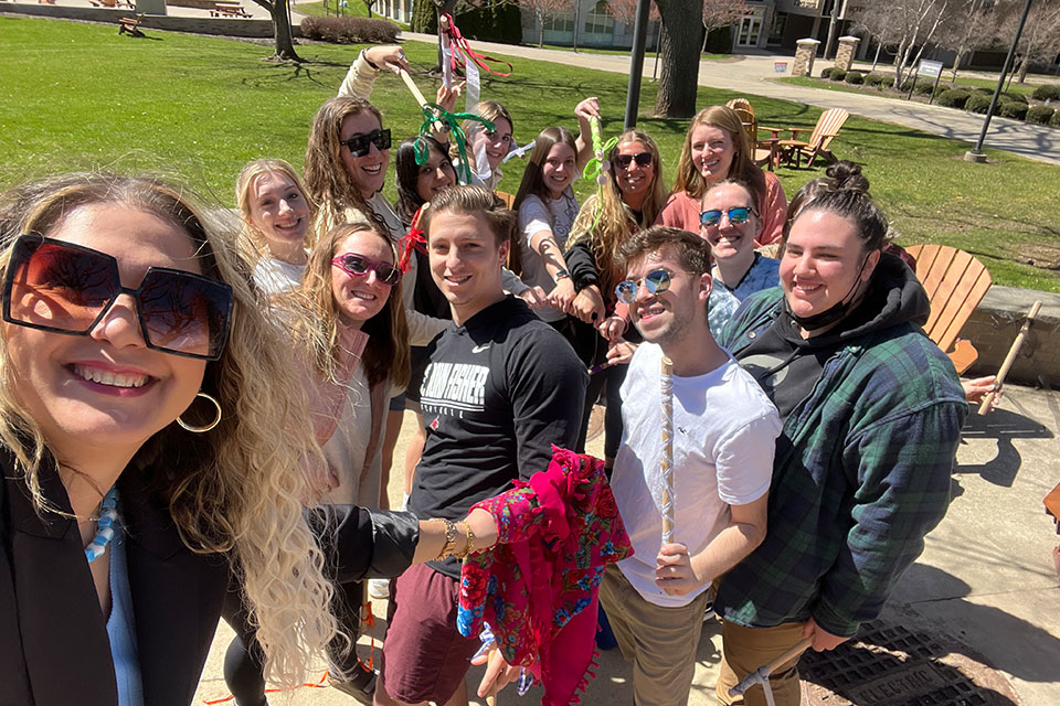 Dr. Ozge Kantas and her class explore the power of play.