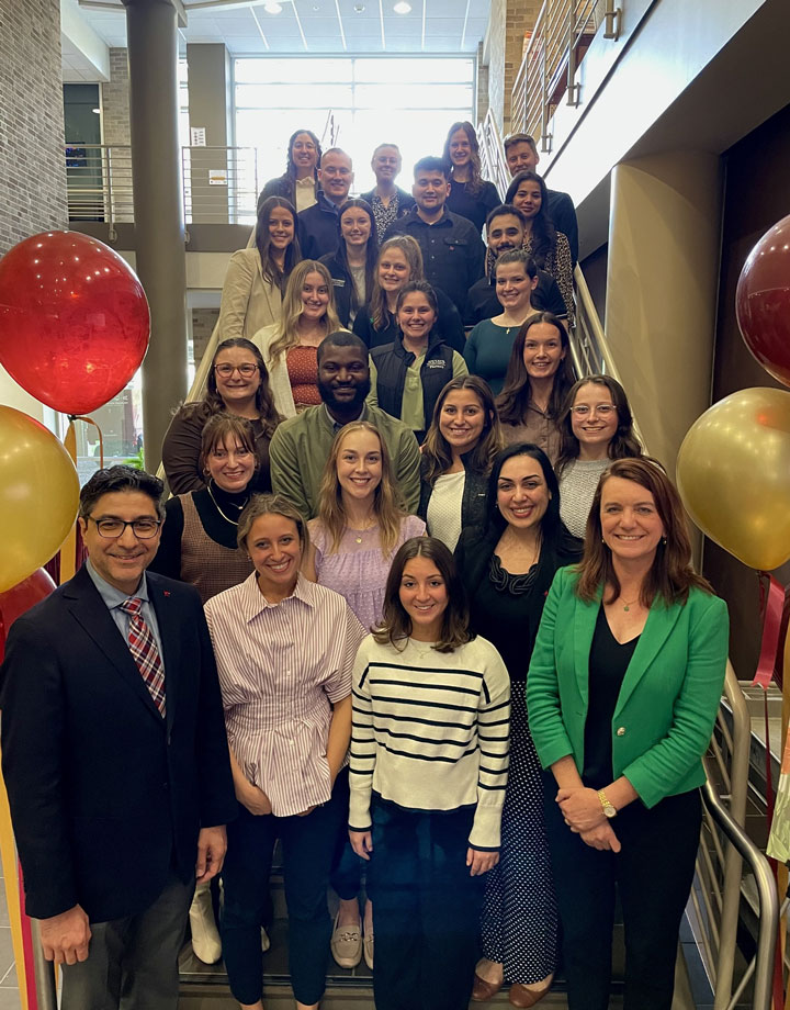 Members of the Wegmans School of Pharmacy Class of 2025 who are headed to residencies.