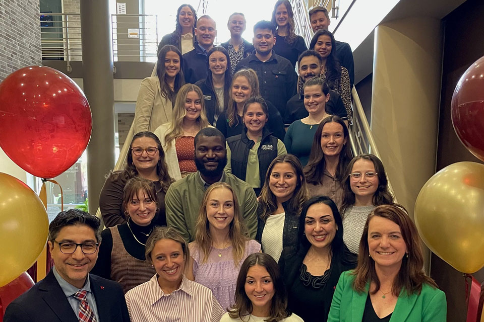 Members of the Wegmans School of Pharmacy Class of 2025 who are headed to residencies.