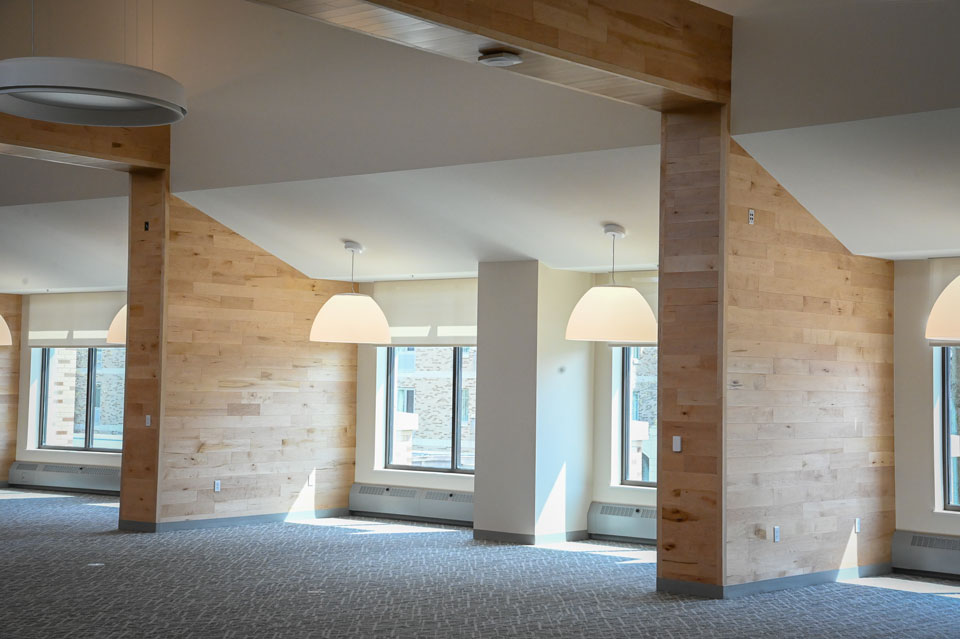 The interior of Lavery Library.