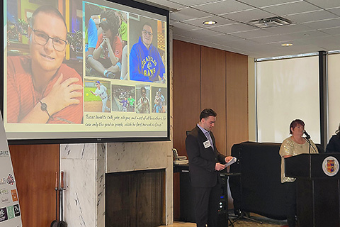 Teddi Dance for Love 44 is dedicated to Lucas Lowe, and his mother speaks to share his memory.