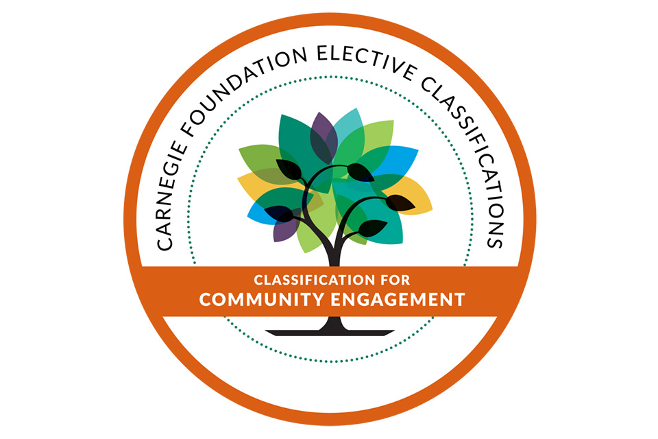Carnegie Community Engagement Classification Seal.