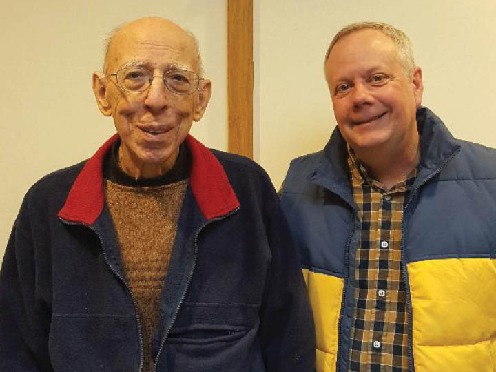 Fr. Trovato and Deacon Kevin Carges together