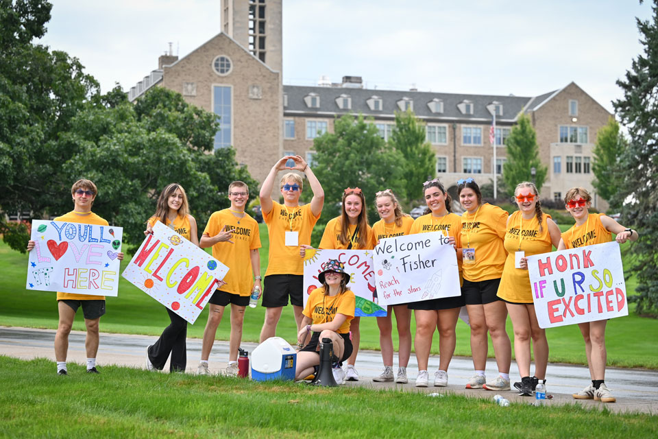 Members of the 2024 Orientation Team.