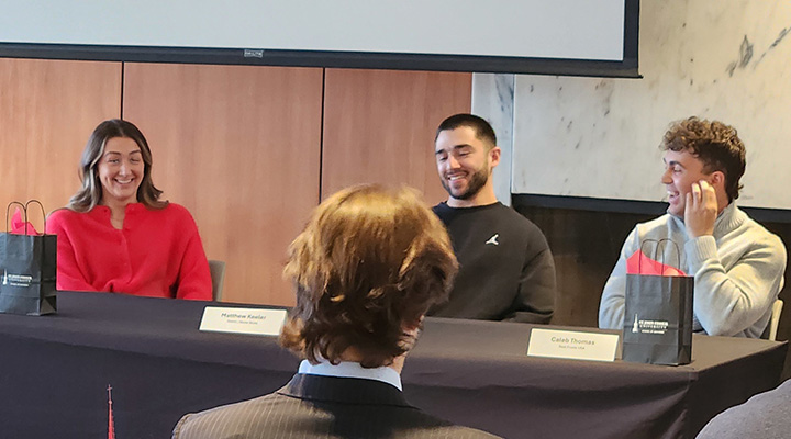 Learn from Fisher students and alumni through panel discussions and presentations.