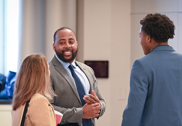 Hands-on learning and networking opportunities are built into the entrepreneurship and innovation program.