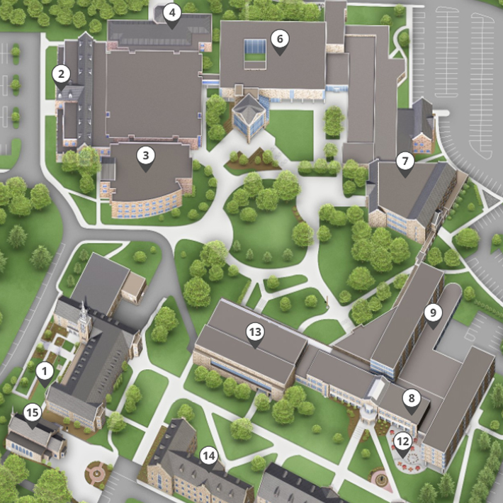 Screenshot of Campus Tour