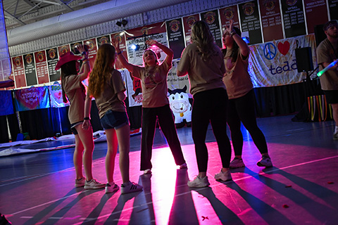 Students dance at Teddi Dance for Love.