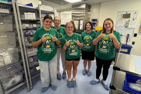 Pharmacy Camp students have the opportunity to meet other aspiring pharmacists.