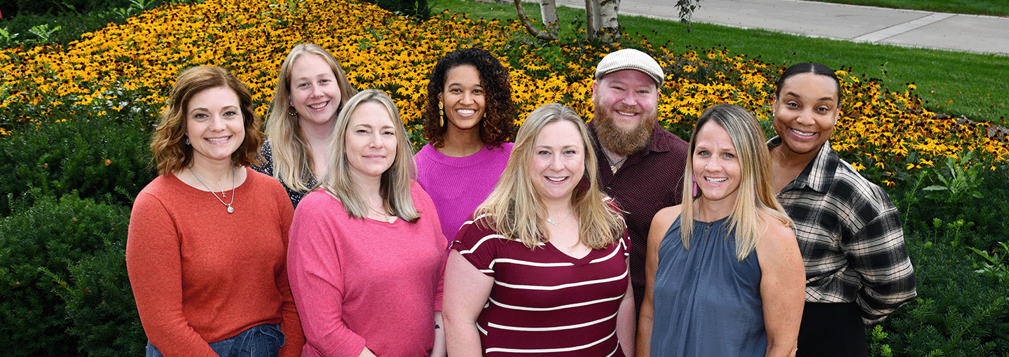 Staff of the Health and Wellness Center at Fisher.