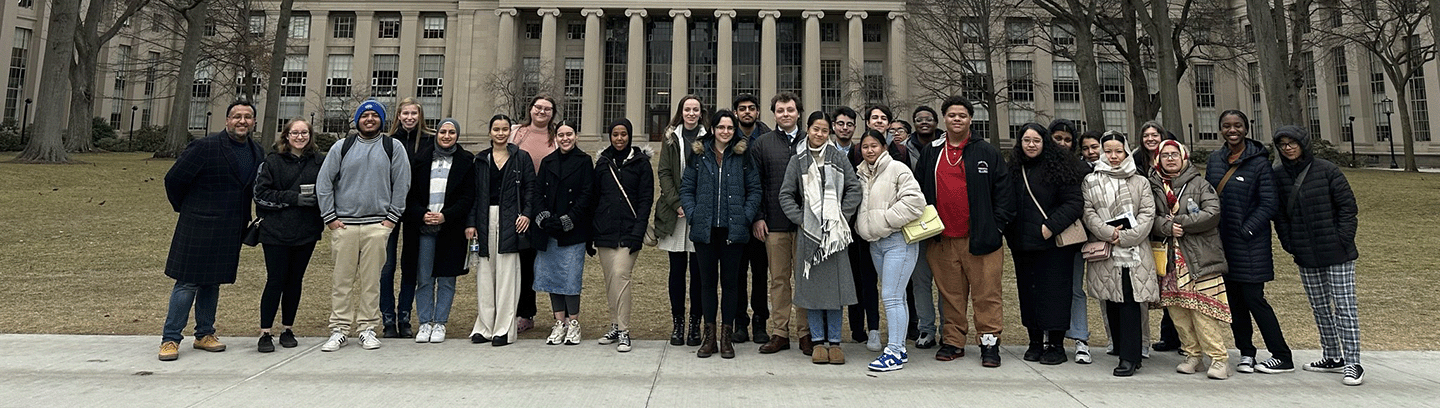 Fisher students enjoy a trip to Boston as part of TRIO.