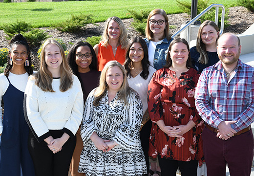 Staff of the Health and Wellness Center at Fisher.